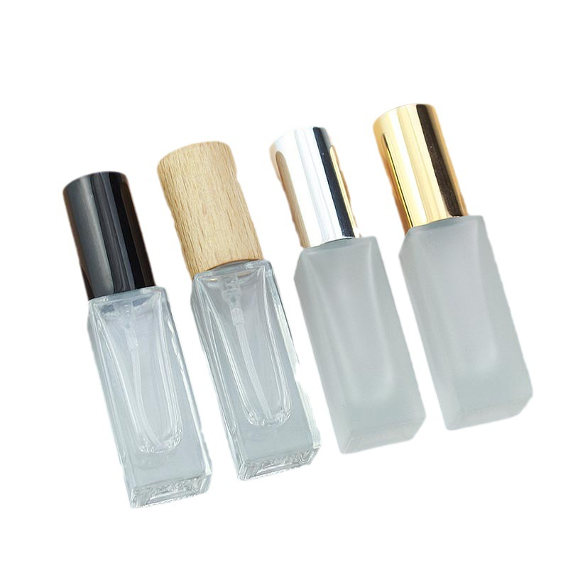 Sunshine 3ml 5ml 10ml hulgimüük Luxury Classic Travel Pocket Square Mini Spray Tühi klaasparfüümipudel