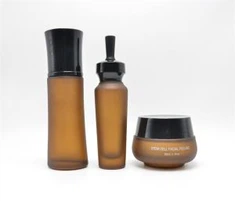 Jäätunud 100ml klaaspudel kosmeetika