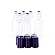 Puhas klaasist rullik pudel