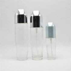 Glass Cosmetic Bottle Set
